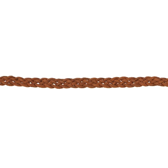 3/8" Faux Leather Braided Trim Ribbon by Celebrate It®